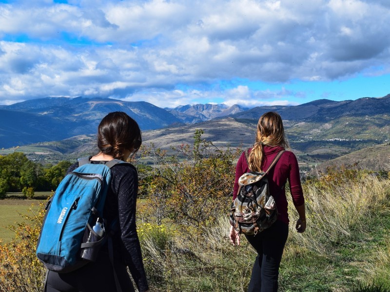 Wanderung auf Klassenfahrt